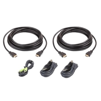 2L-7D03UHX5 - Bộ cáp HDMI/USB/SP kép, dài 3 mét